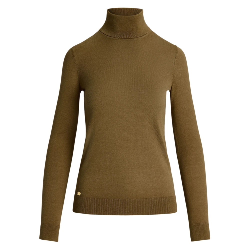 Ralph Lauren Zijdenmix Coltrui Brown Dames