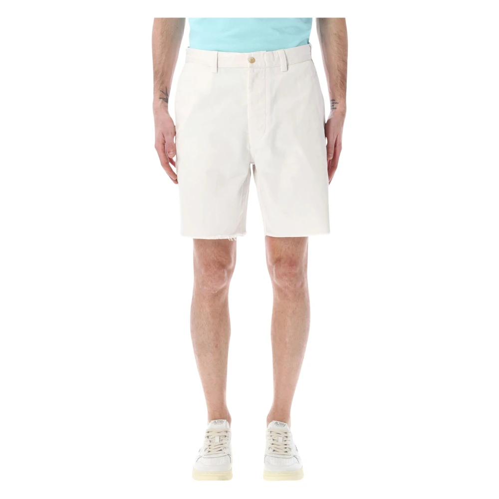 Polo Ralph Lauren Men's White Chino Short - Casual Shorts - W34 - Shorts
