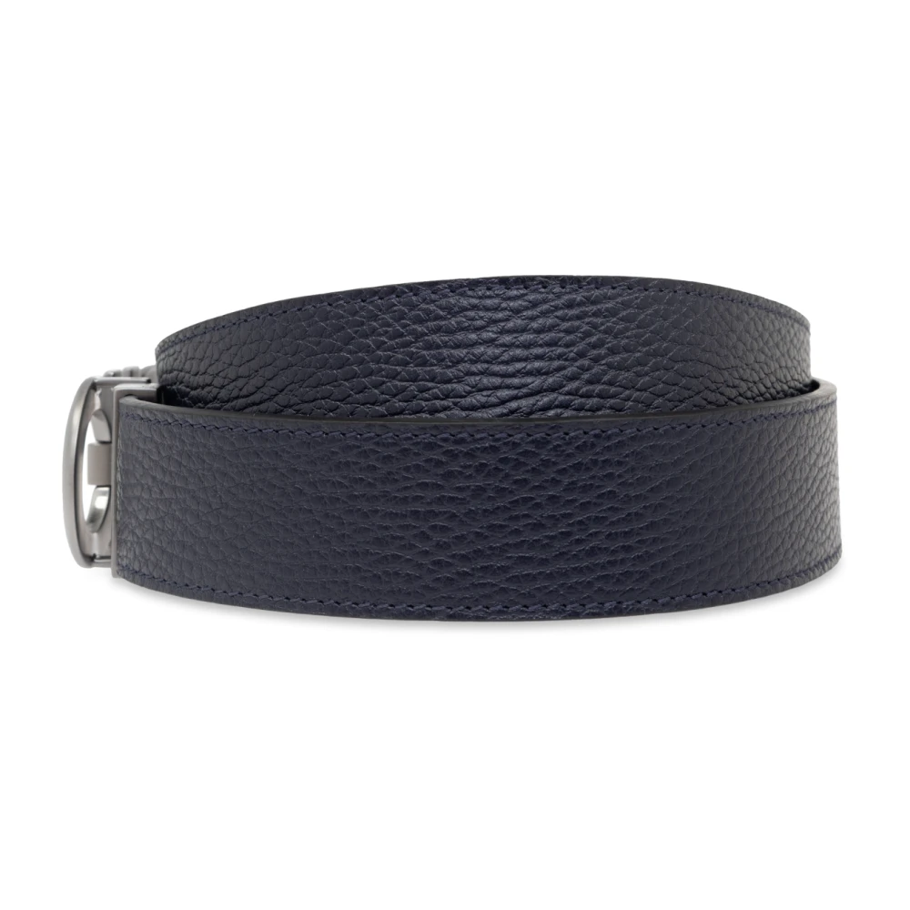 Salvatore Ferragamo Dubbelzijdige riem Blue Heren