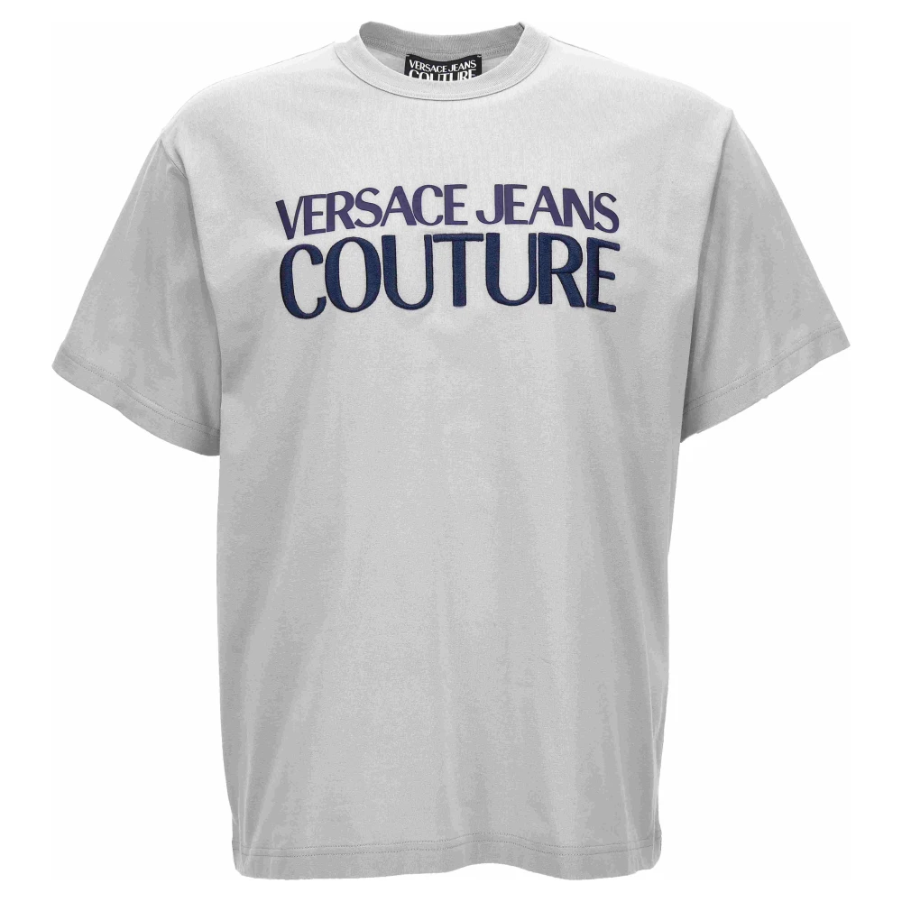 Versace Jeans Couture T-shirts en Polos Gray Heren
