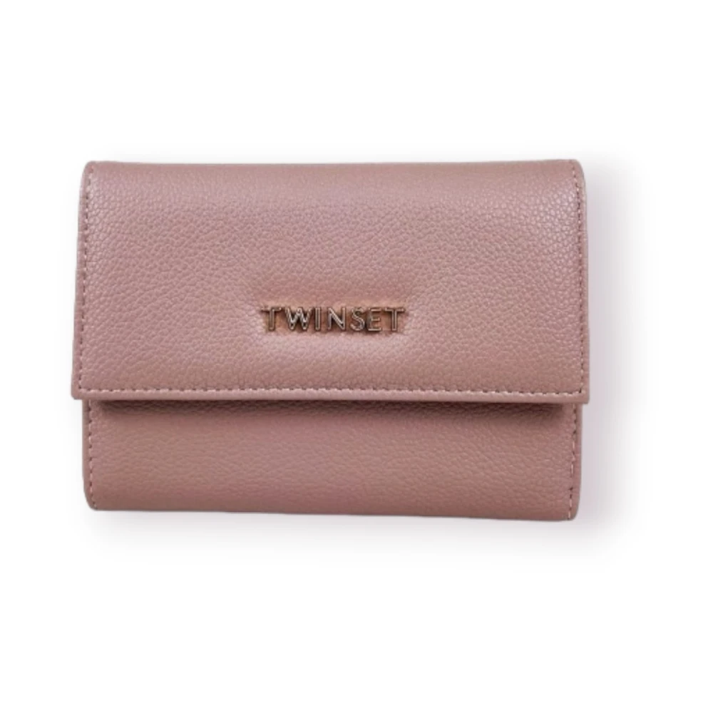 Twinset Stijlvolle Portemonnees en Kaarthouders Pink Dames