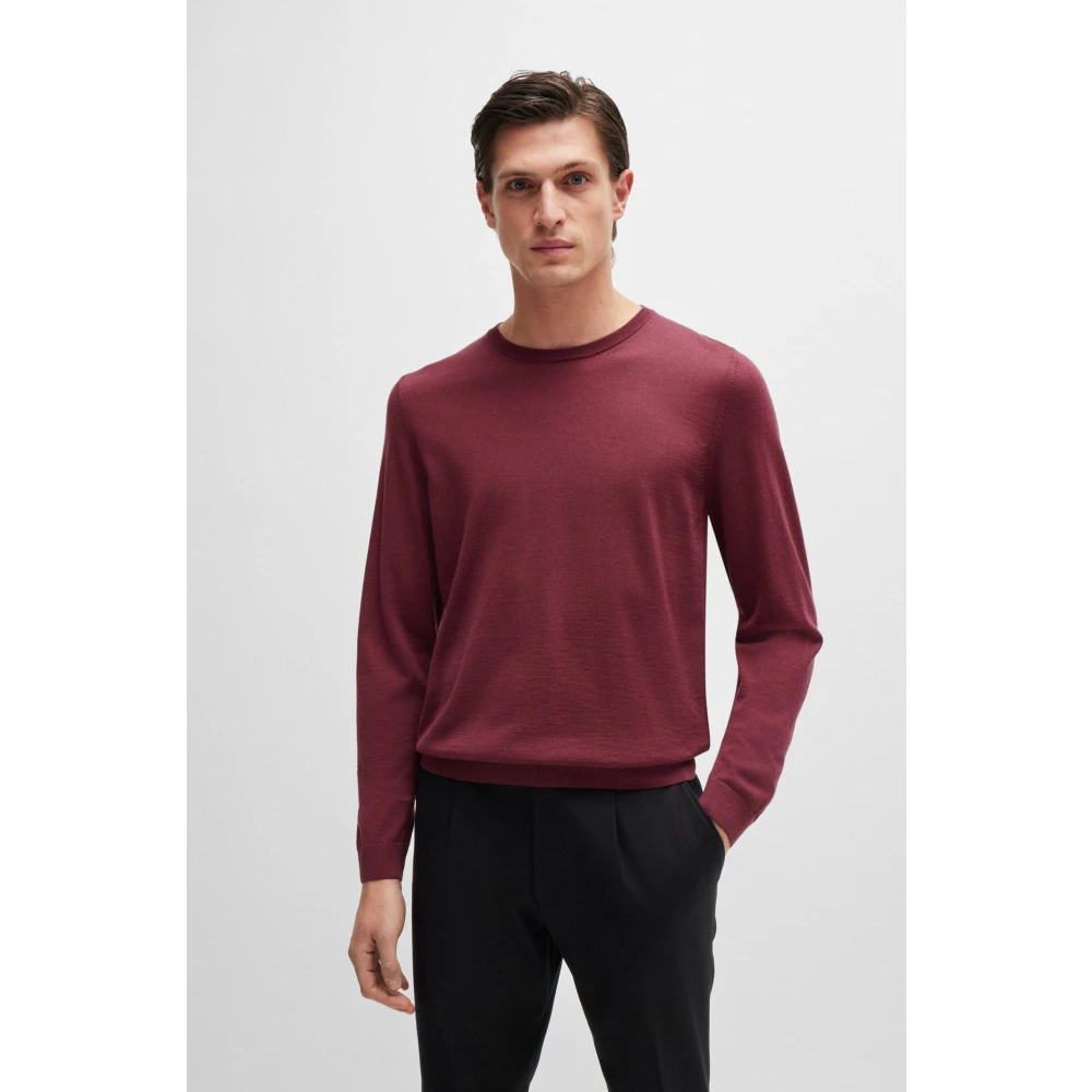 Hugo Boss Stijlvolle Pullover Sweater Red Heren