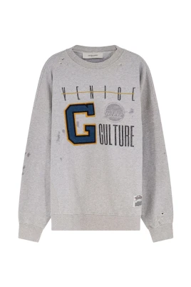 Journey Sweatshirt med tryck och patch