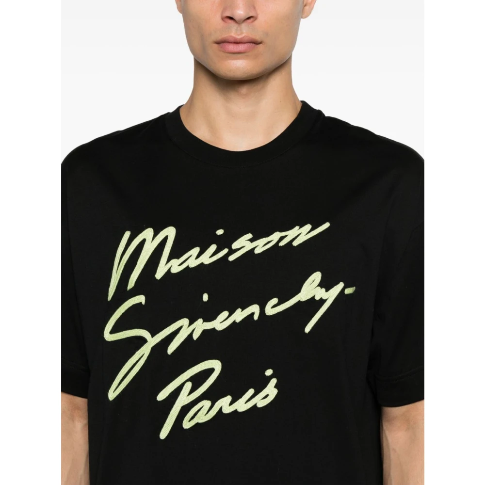 Givenchy Katoenen T-shirt Black Heren