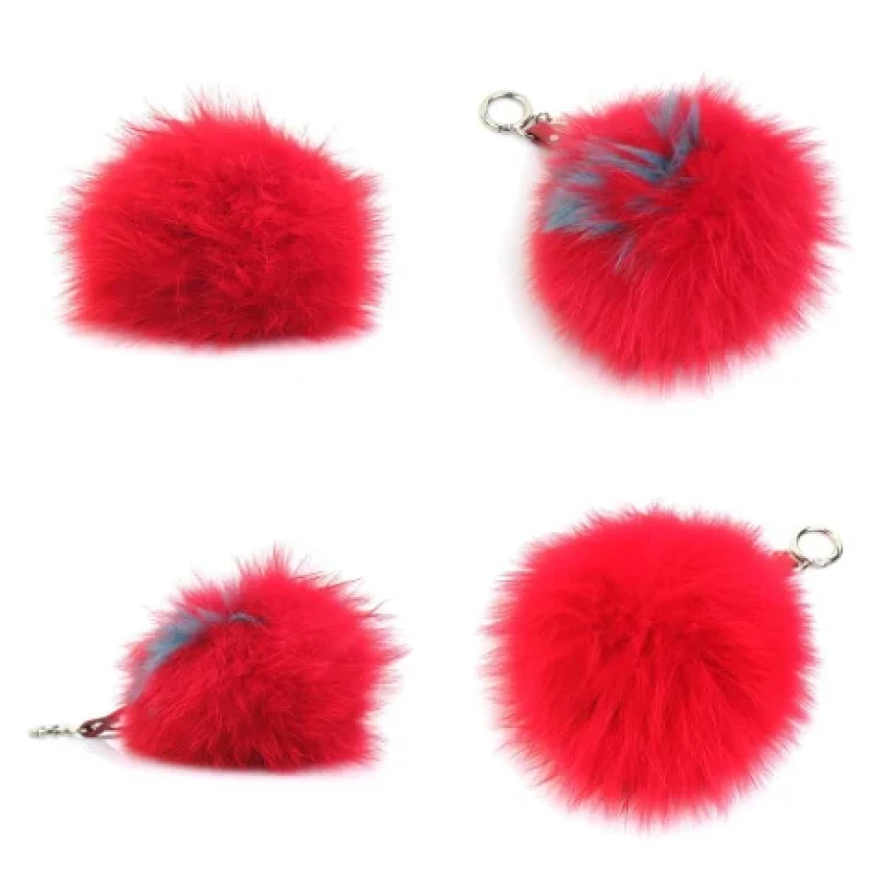 Fendi Vintage Pre-owned Fabric key-holders Red Dames