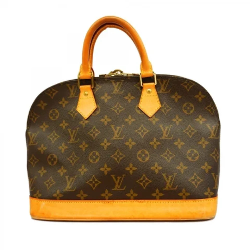Louis Vuitton Vintage Pre-owned Fabric handbags Brown Dames