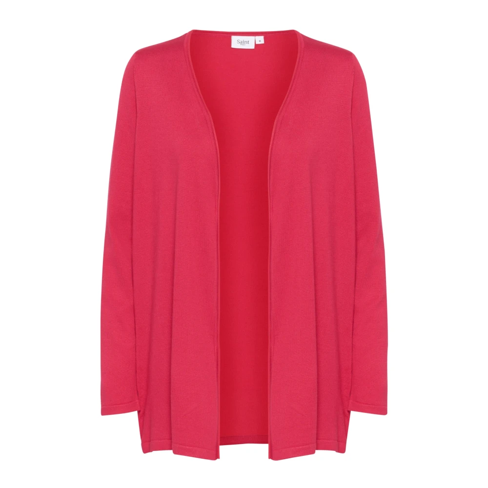 Saint Tropez Pink Cardigans, Female, 2XL, Cardigans