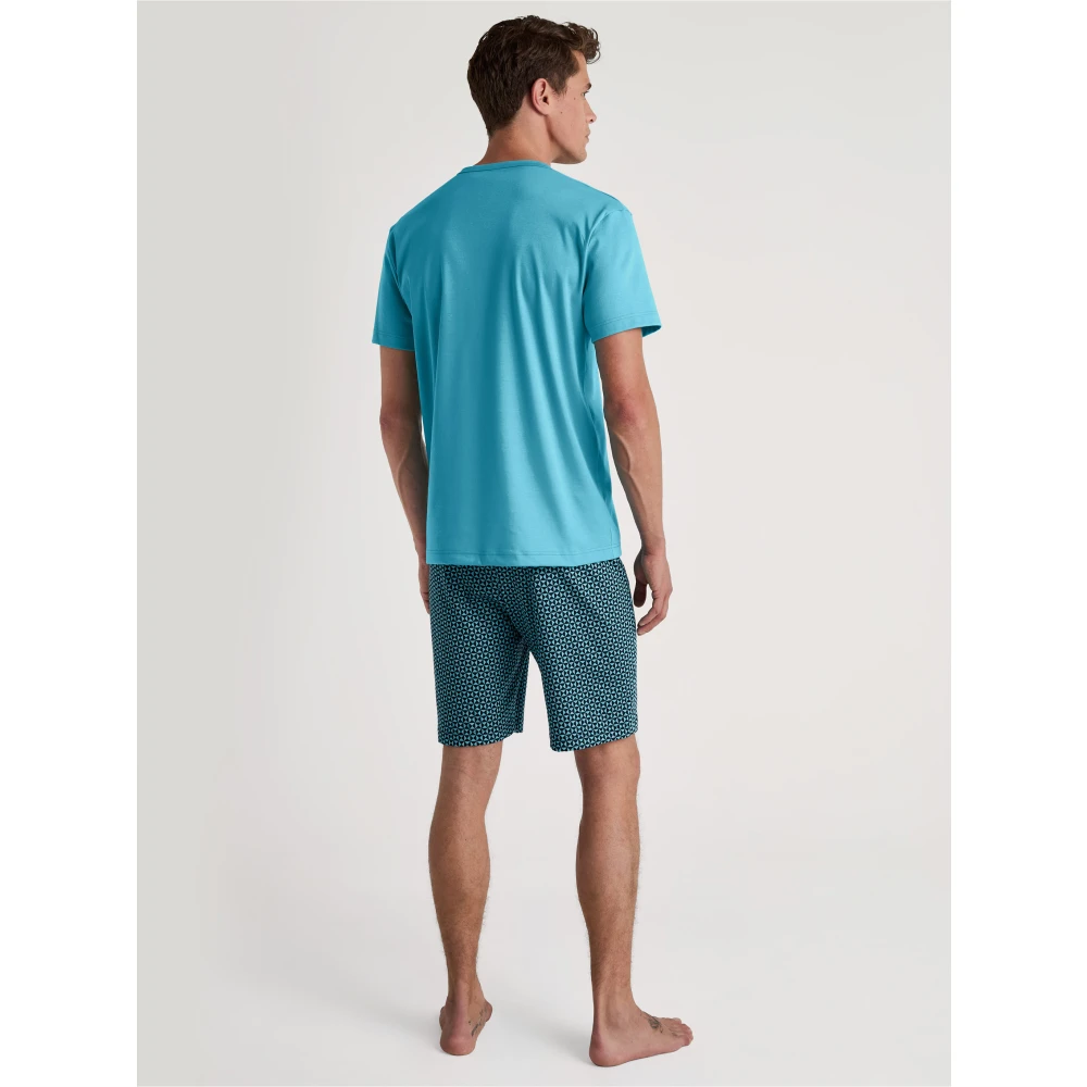 CALIDA Korte Pyjamaset Blue Heren