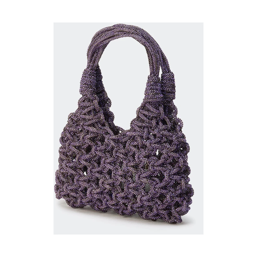 Hibourama Mini Tanzanite Kristal Tas Purple Dames