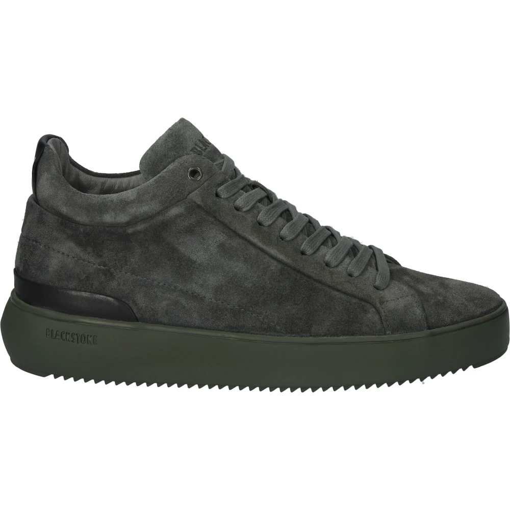 Blackstone Trevor Yg22 Kambala Mid -Sneaker Heren Schoenen Groen
