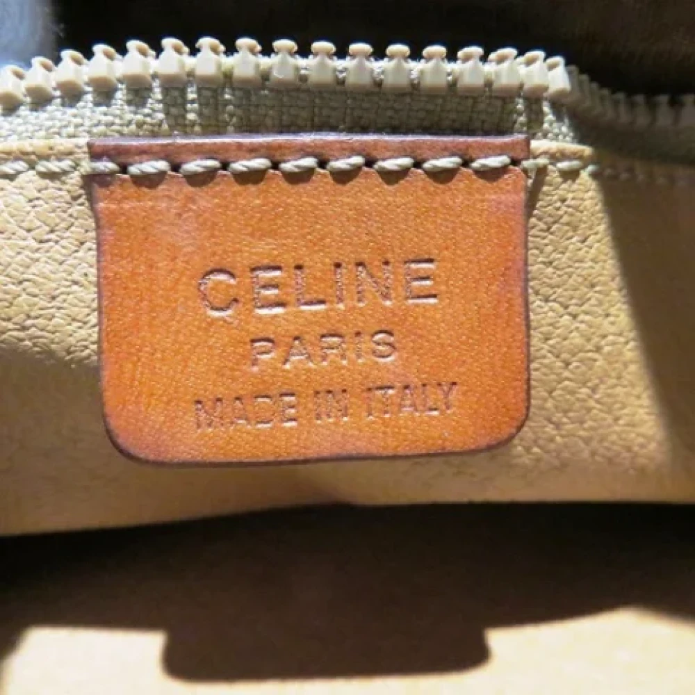 Celine Vintage Pre-owned Leather clutches Brown Dames
