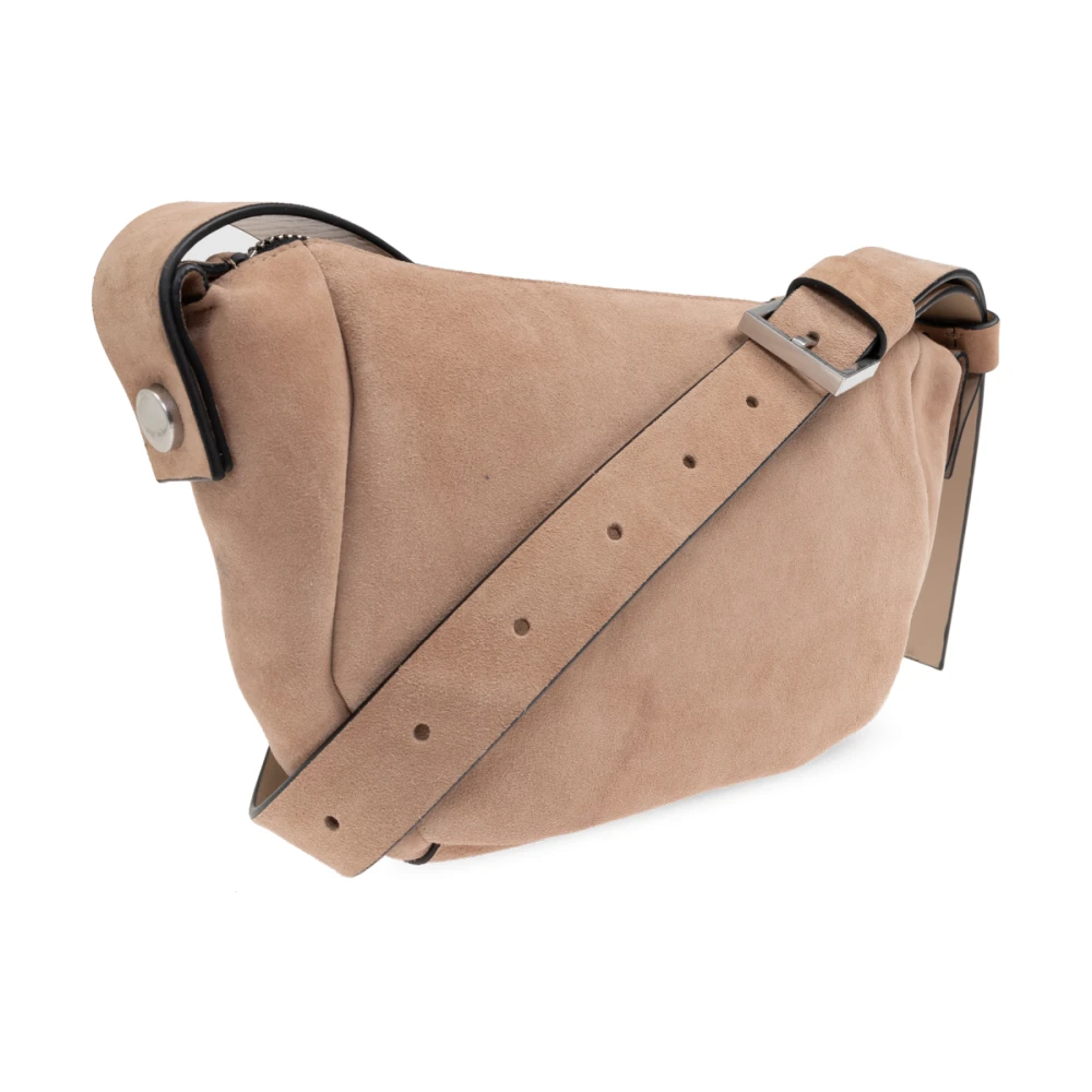AllSaints Schoudertas Meda Beige Dames