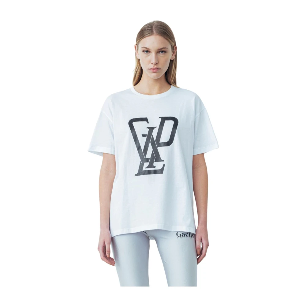 Gaëlle Paris Korte Mouw T-shirt White Dames