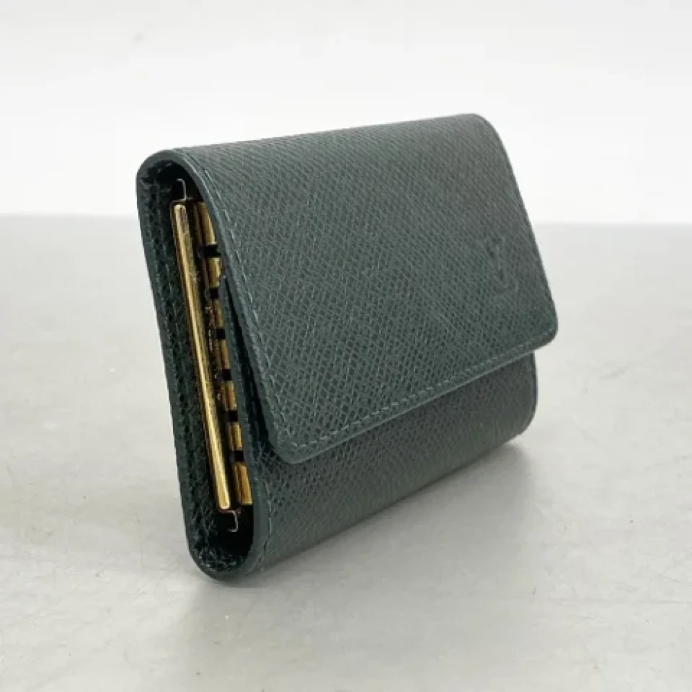 Louis Vuitton Vintage Pre-owned Leather key-holders Green Dames