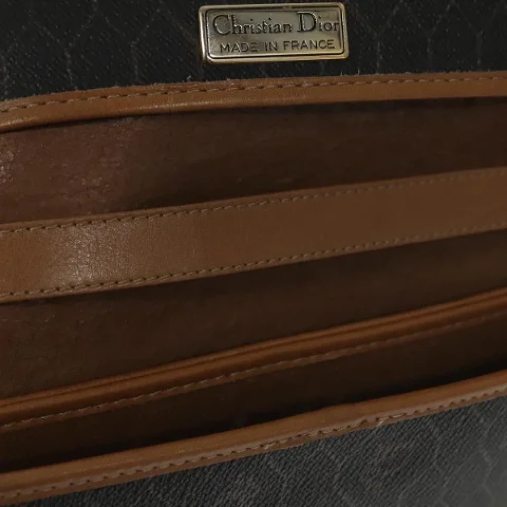 Dior Vintage Pre-owned Canvas dior-bags Black Dames