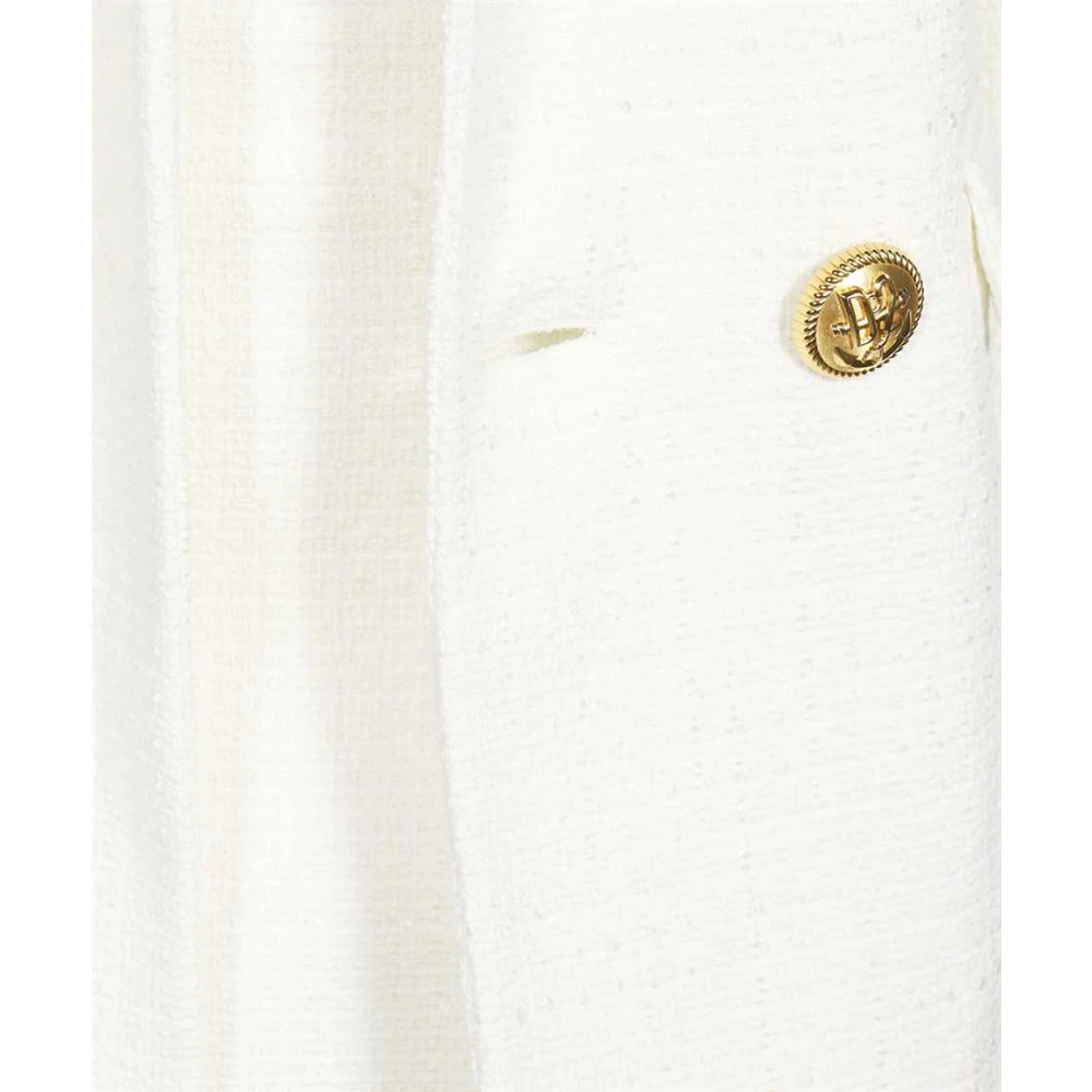 Dsquared2 Klassieke Double Breasted Blazer White Dames