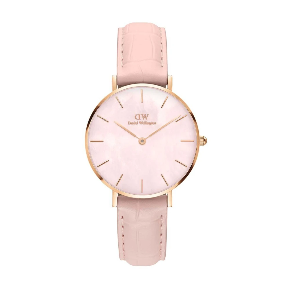 Daniel Wellington Donna Rosa Orologio Da Polso, Classico Petite Rouge (32 Mm), (Orologio Analogico, 32 Mm) - Immagine 3