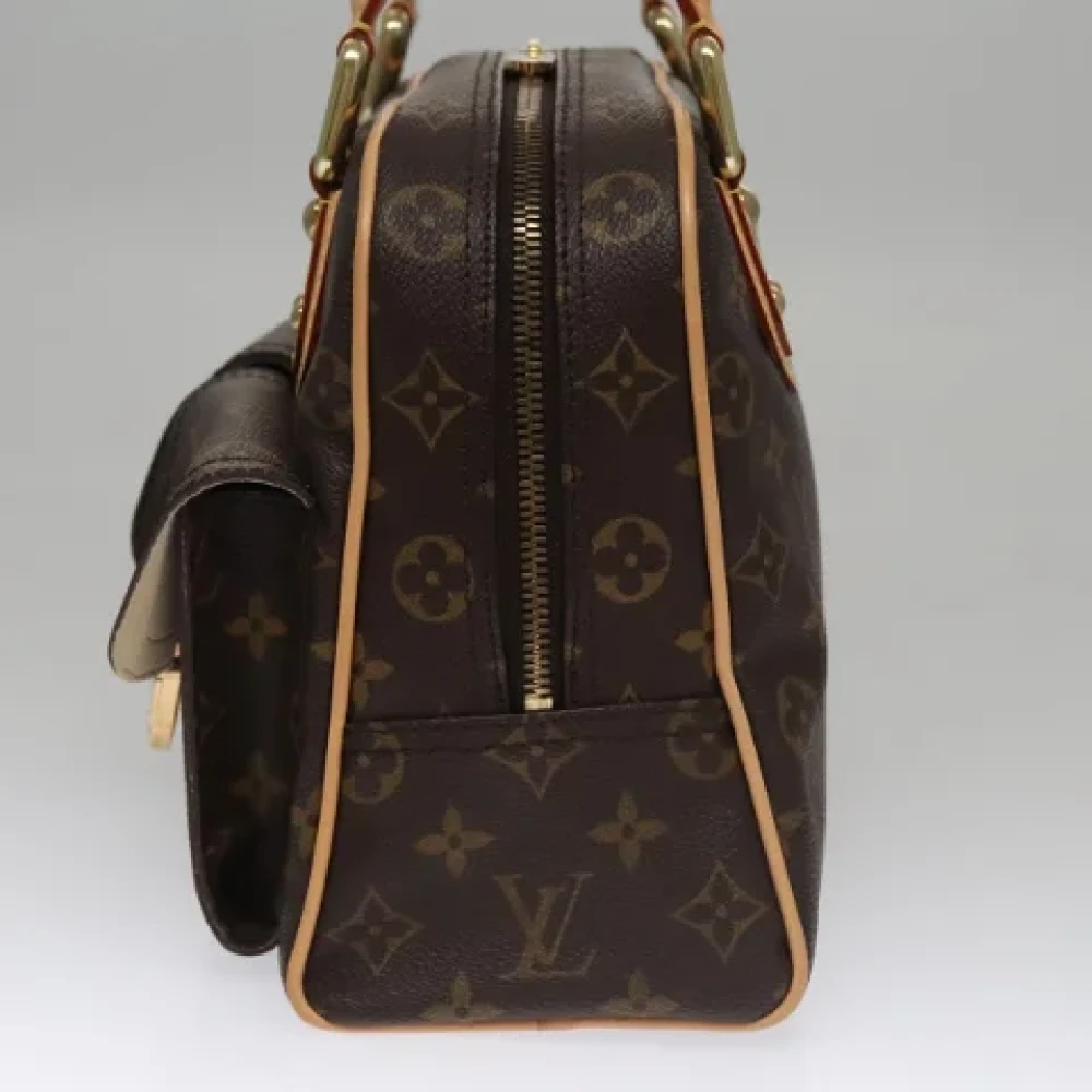 Louis Vuitton Vintage Pre-owned Canvas handbags Brown Dames
