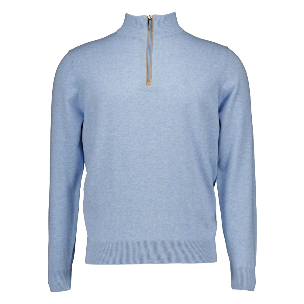 Bugatti Men's Blue Turtlenecks, 2XL, Turtleneck Jumper 7500
