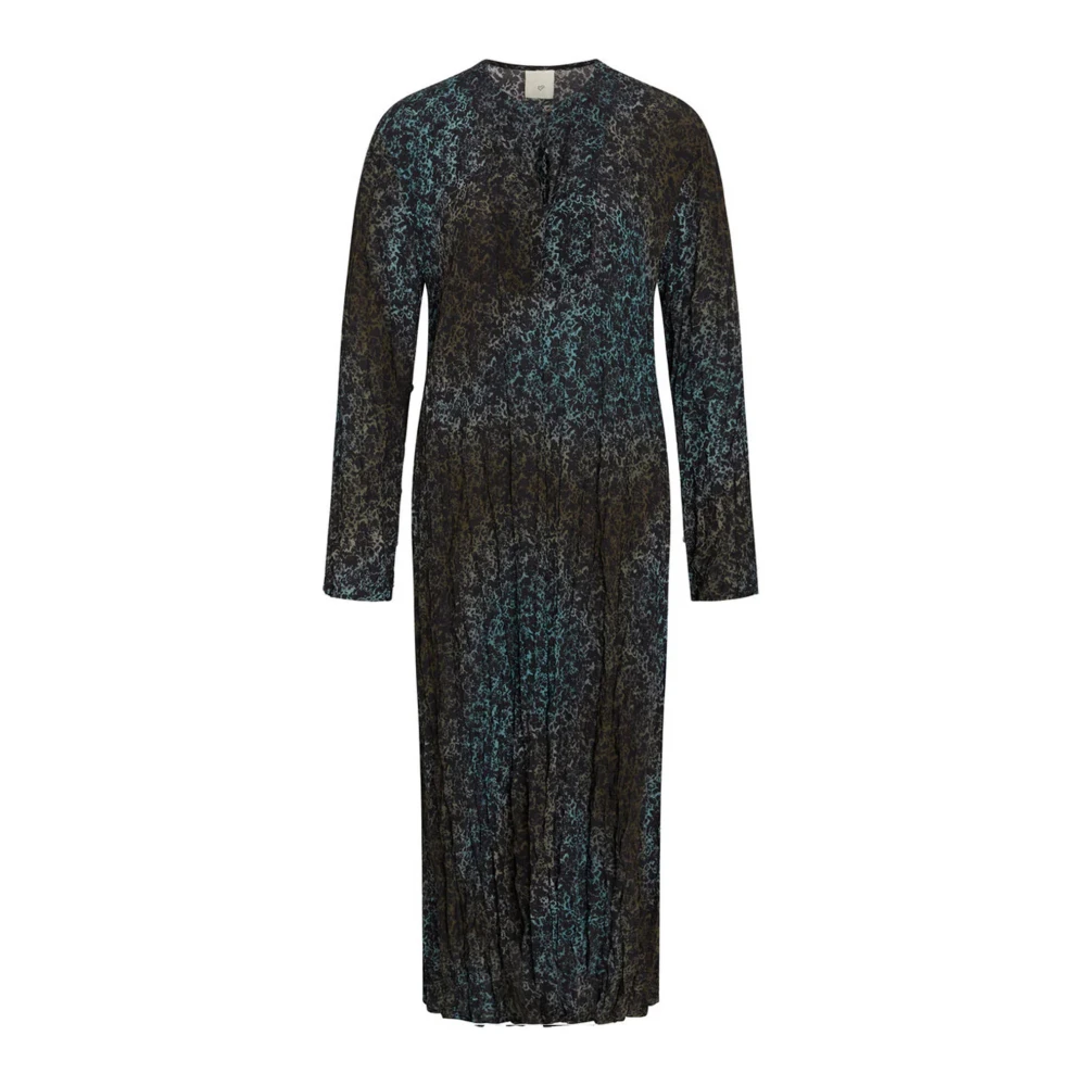 Heartmade Blauwe Mist Twist Jurk Multicolor Dames