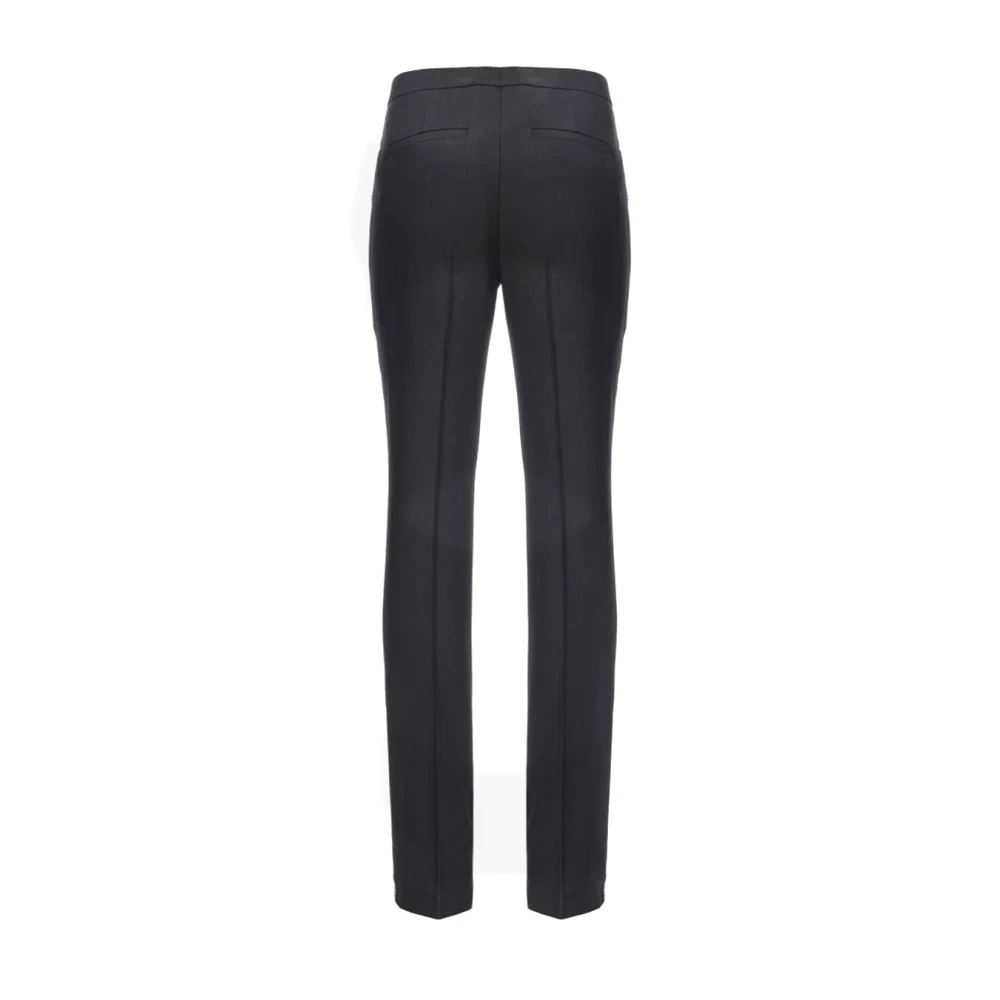 pinko Zwarte broek voor vrouwen Ss24 Black Dames