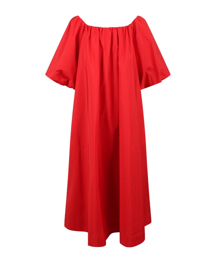 off-shoulder-midi-dress-with-flared-skirt