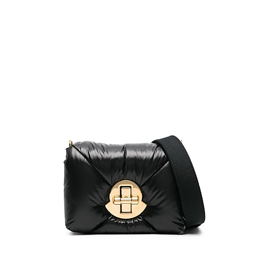 Moncler Women's Black Cross Body Bags, One Size, Stylish Shoulder Bag