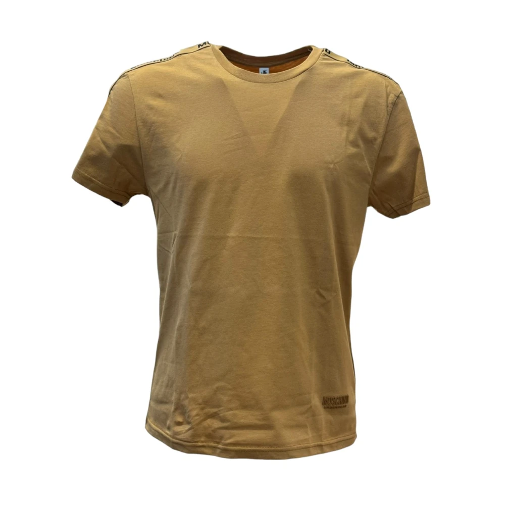 Moschino Casual Katoenen T-shirt Brown Heren