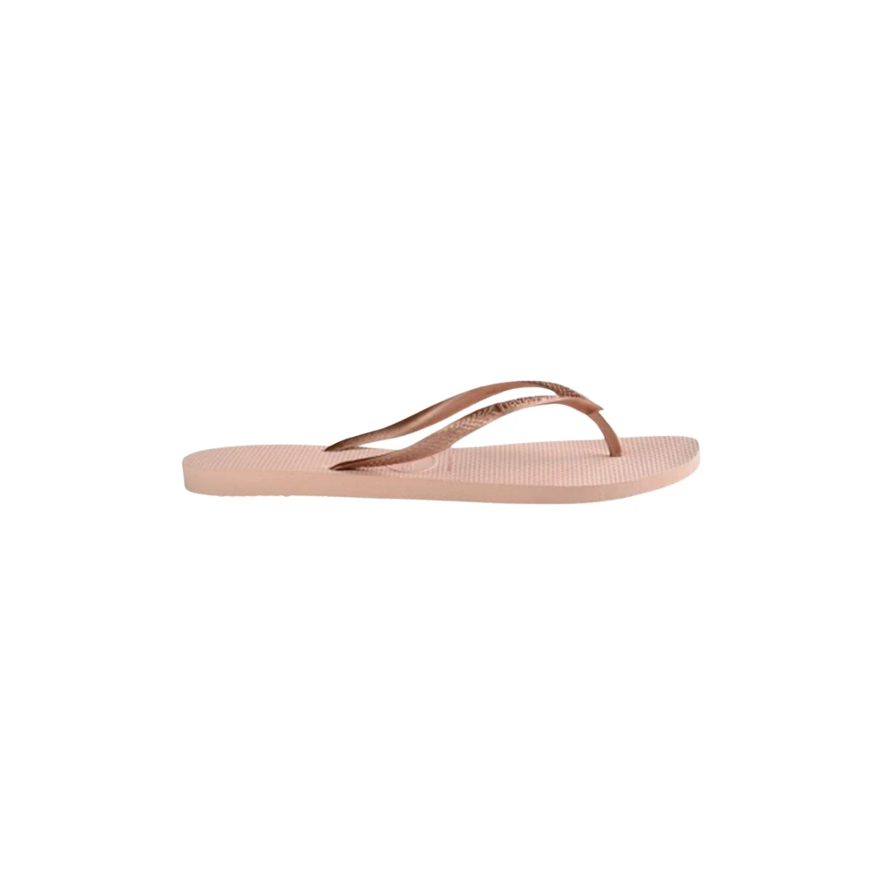 Havaianas Women's Pink Slim Flip Flops Elegant