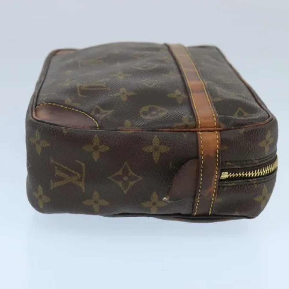 Louis Vuitton Vintage Pre-owned Canvas clutches Brown Dames