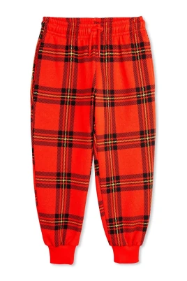 Sweatpants med rutmönster