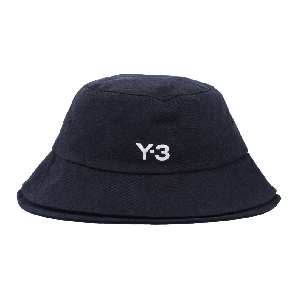 Y-3 Dubbele emmerhoed voor stijlvolle looks Black Unisex