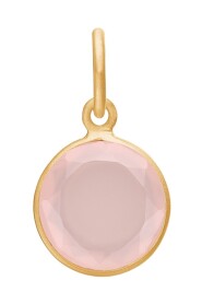 Katzenanhänger Rosa Chalcedon