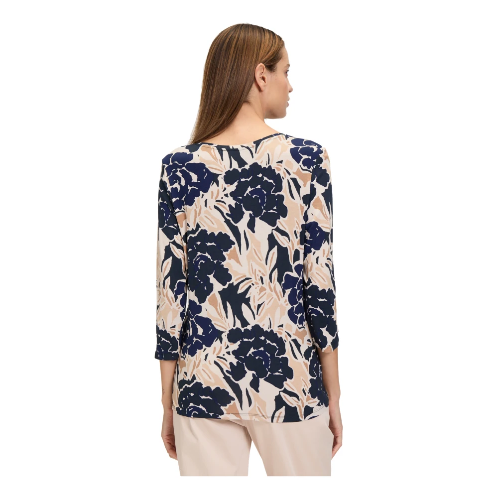 Betty Barclay Bloemenprint Basic Shirt Multicolor Dames