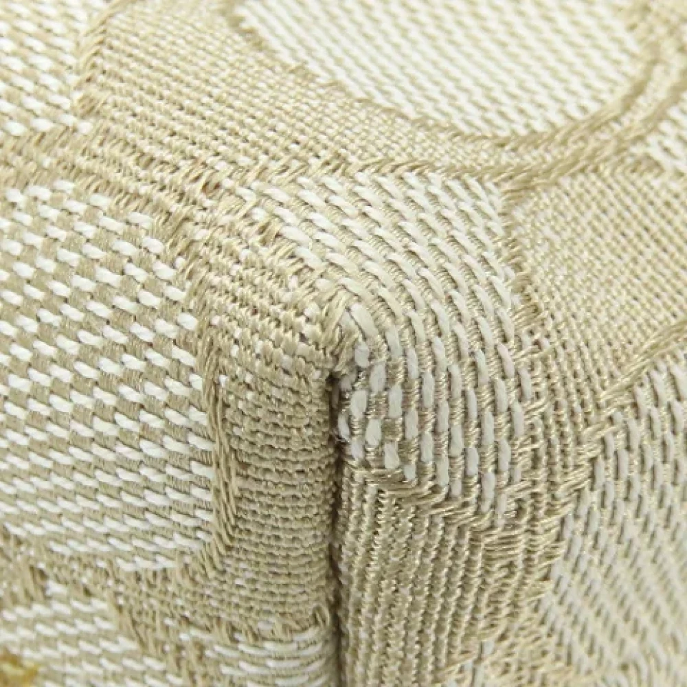 Coach Pre-owned Canvas shoulder-bags Beige Dames