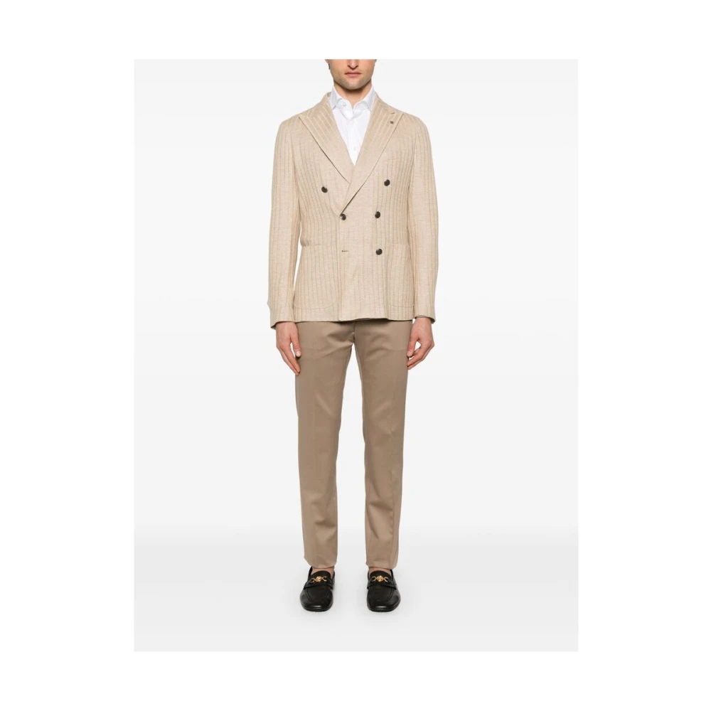 Tagliatore Jas Beige Heren