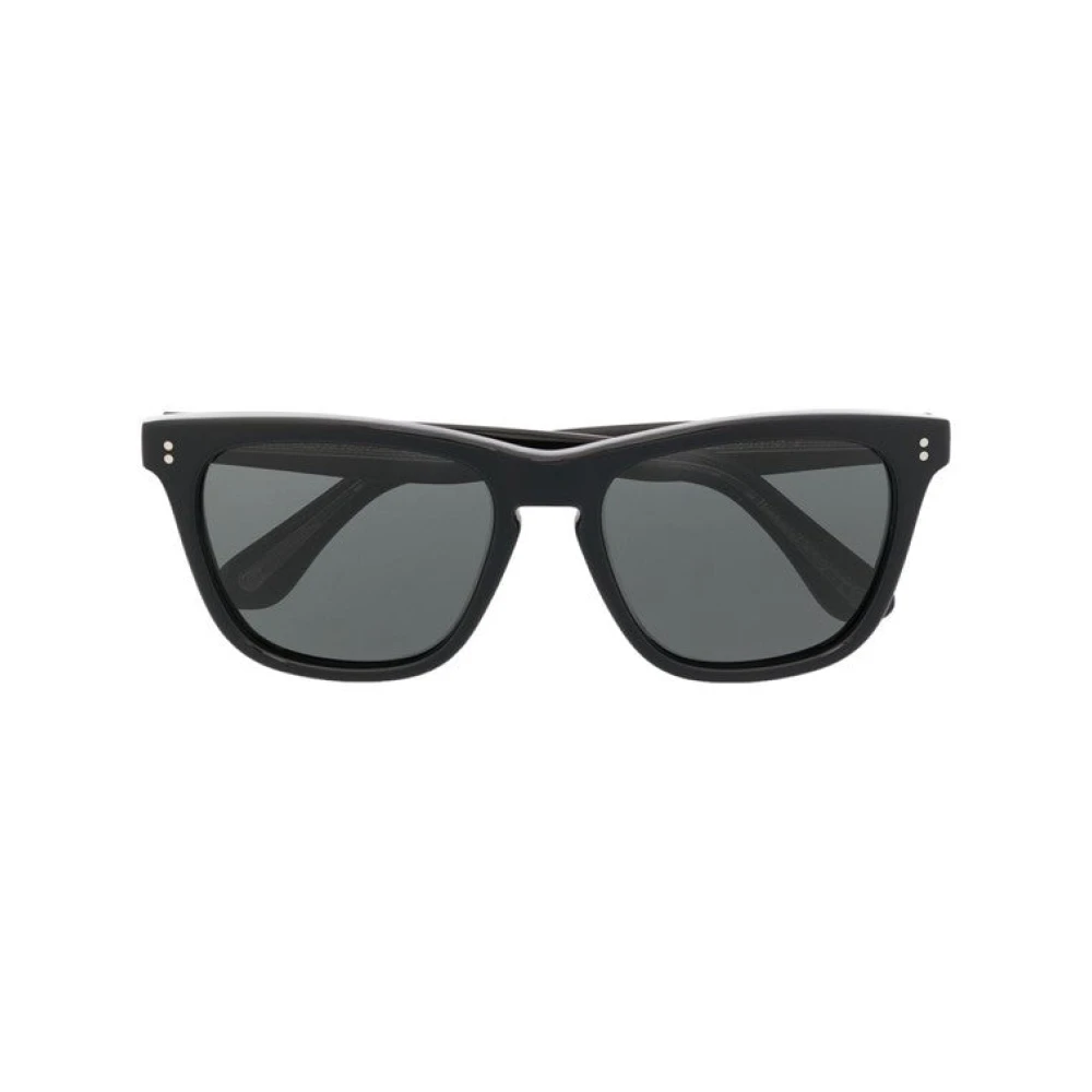 Oliver Peoples Vintage-geïnspireerde zonnebril Black Unisex