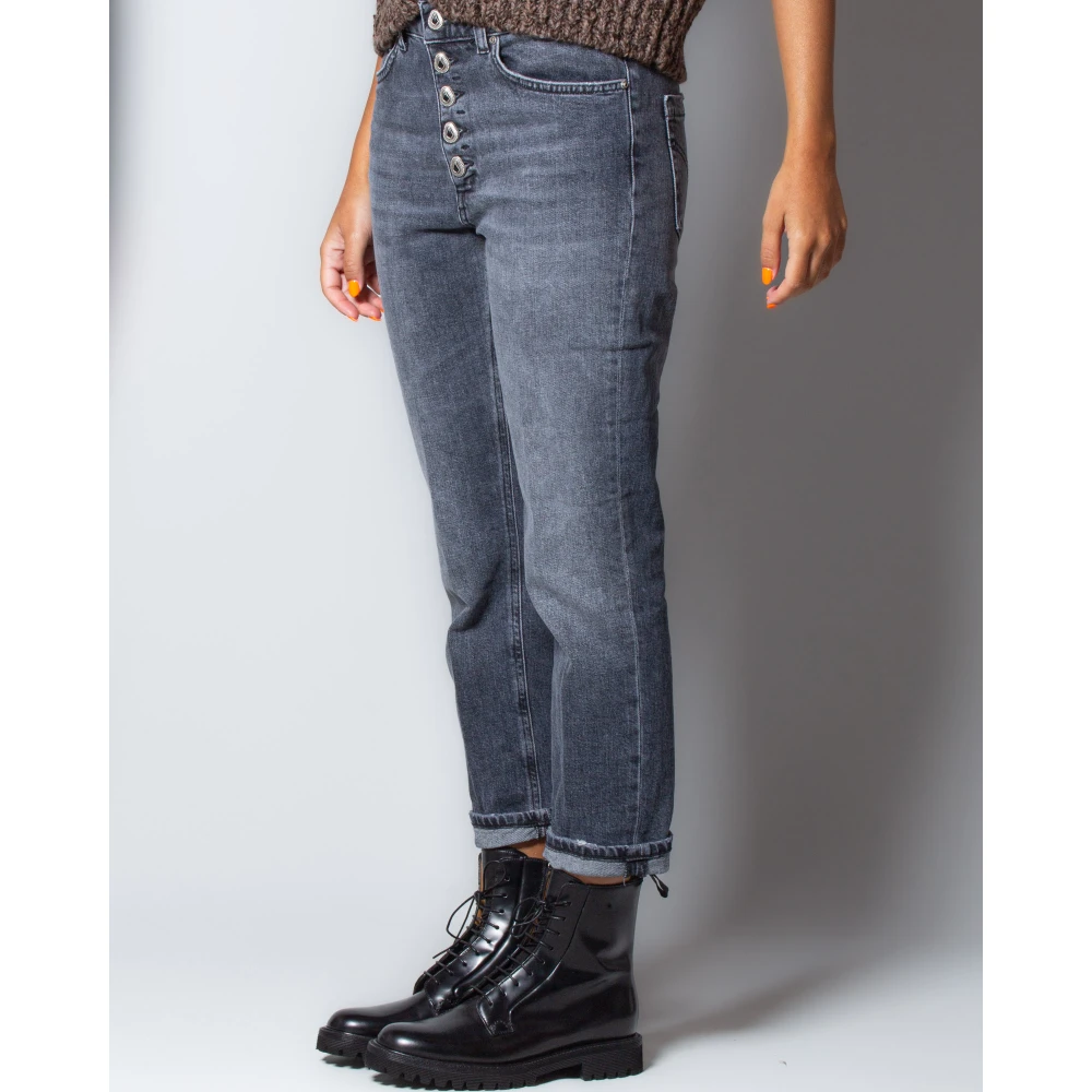 Dondup Trousers Gray Dames