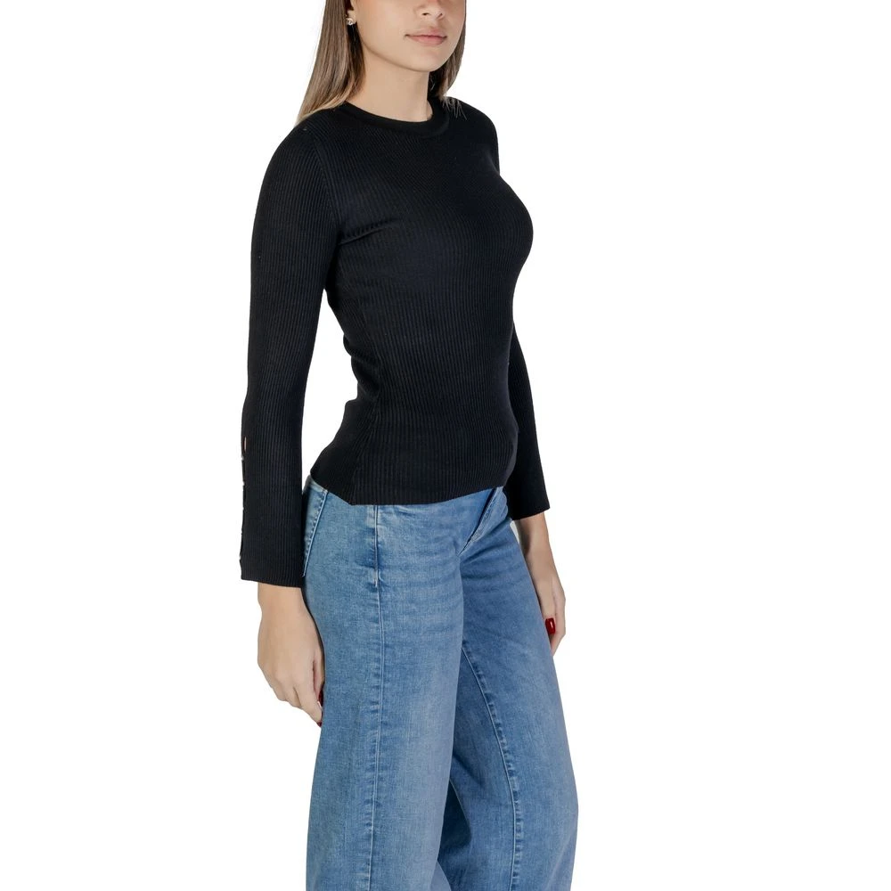 Only Zwarte Viscose Tops & T-Shirt Collectie Black Dames