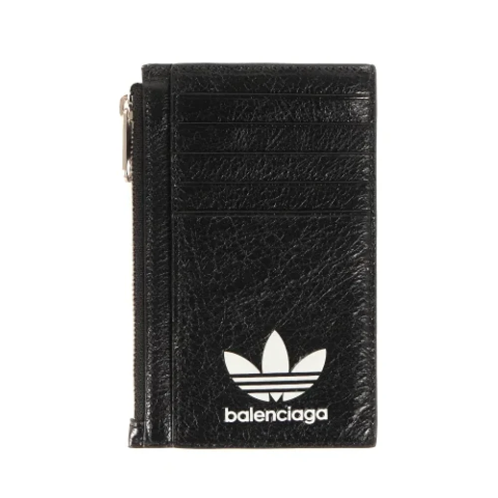 Balenciaga Vintage Pre-owned Leather wallets Black Heren