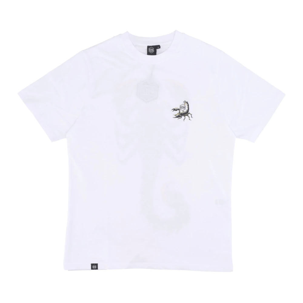 Dolly Noire Scorpion Tee Wit Heren T-shirt White Heren
