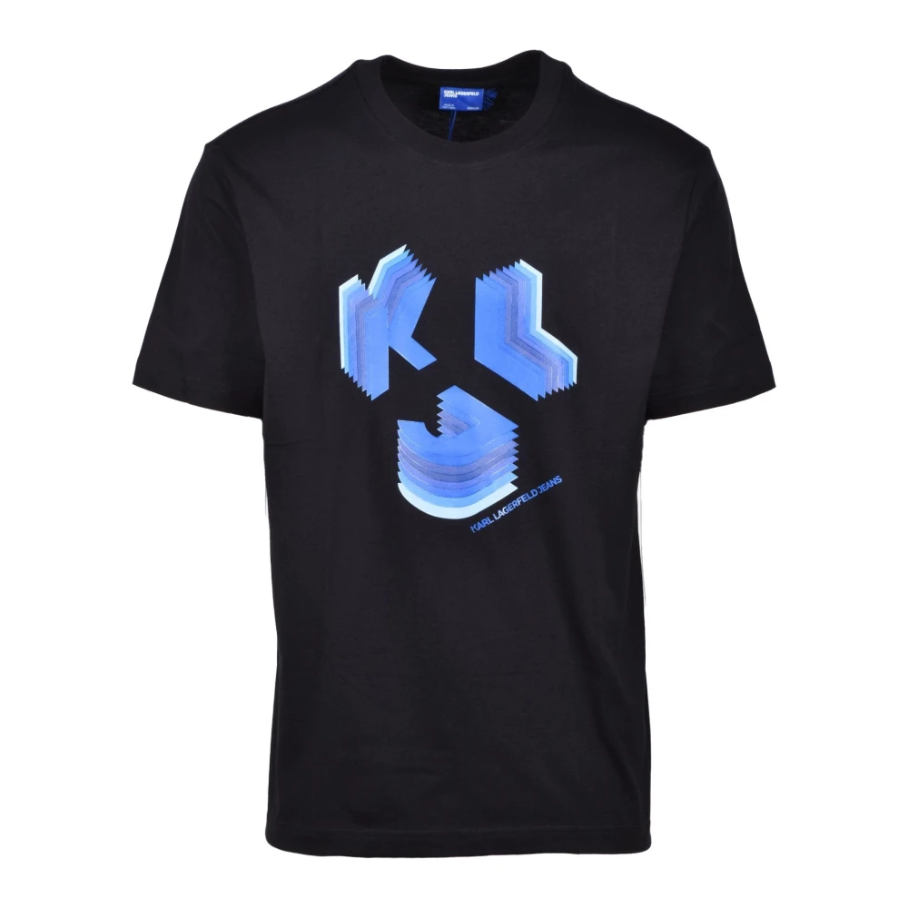 Karl Lagerfeld Tshirt Black Heren
