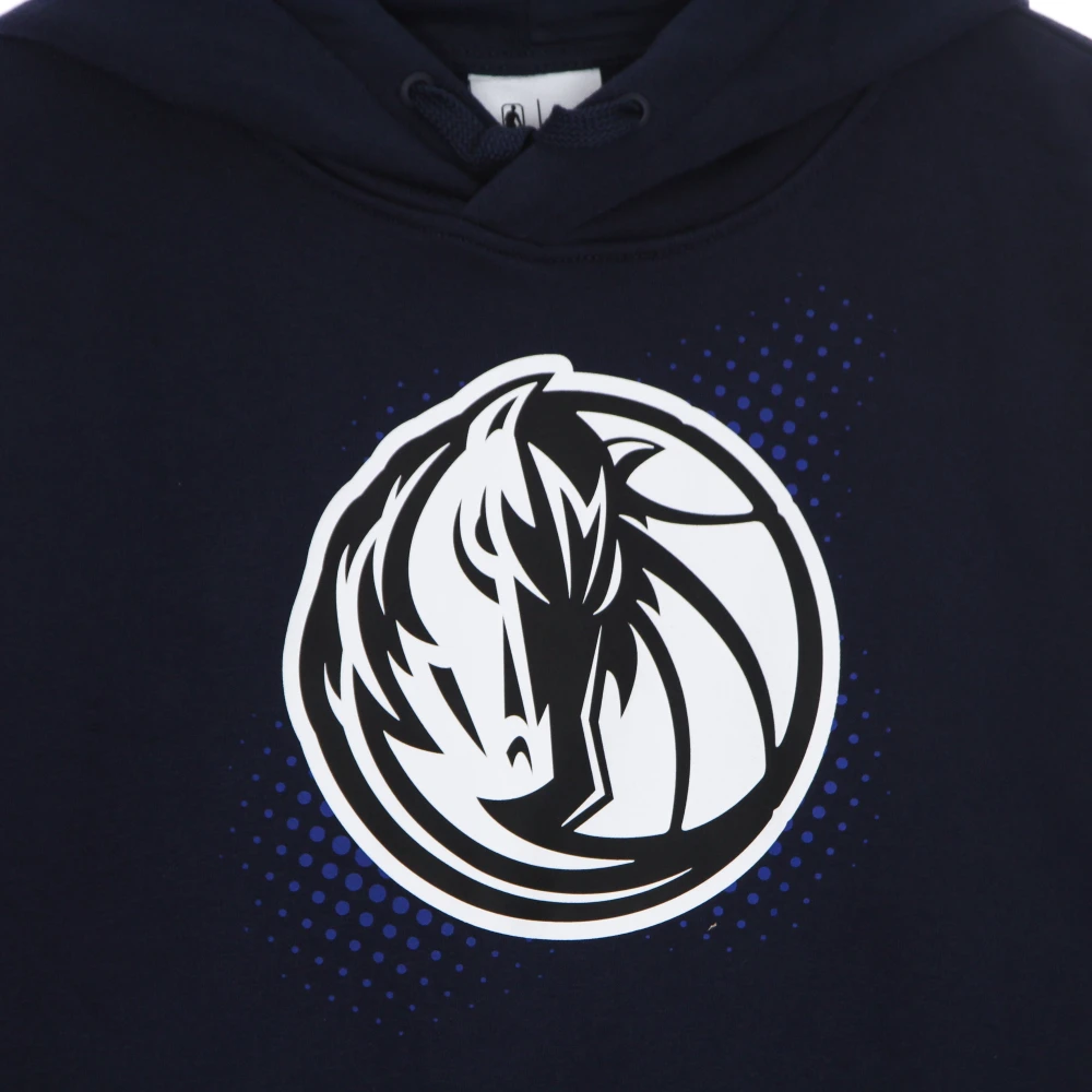 Nike Dallas Mavericks Hoodie Pullover Blue Heren
