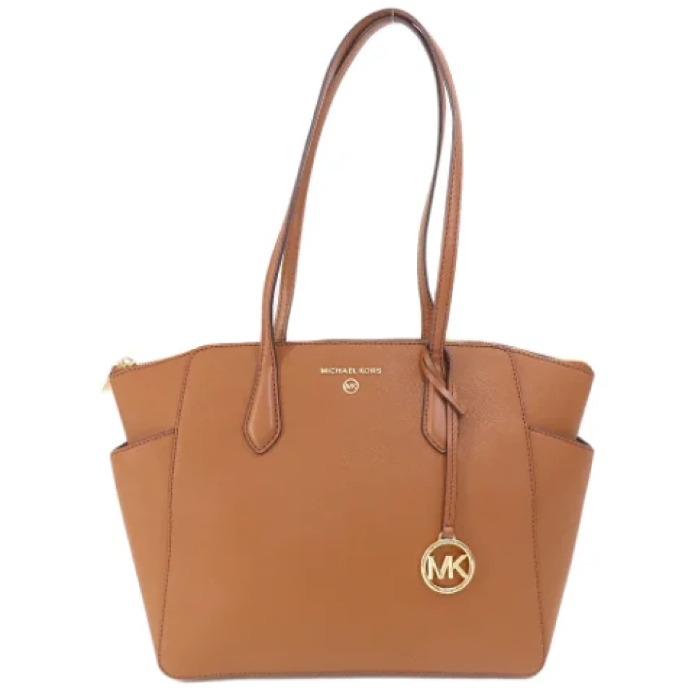 Michael Kors Pre-owned Fabric totes Brown Dames