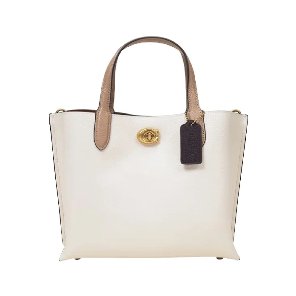 Coach Leather totes White Dames