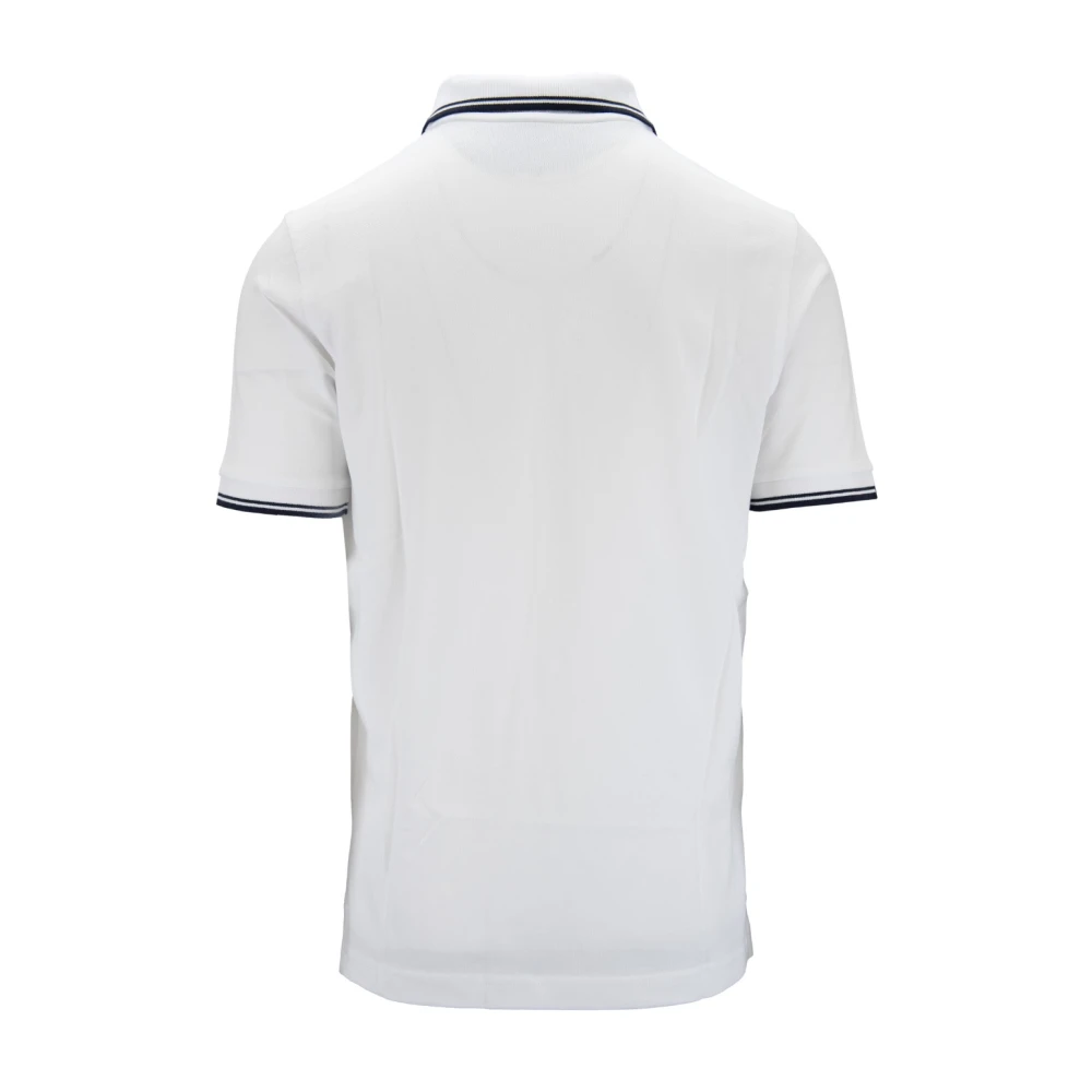 Fay Heren Knoop Polo Shirt White Heren