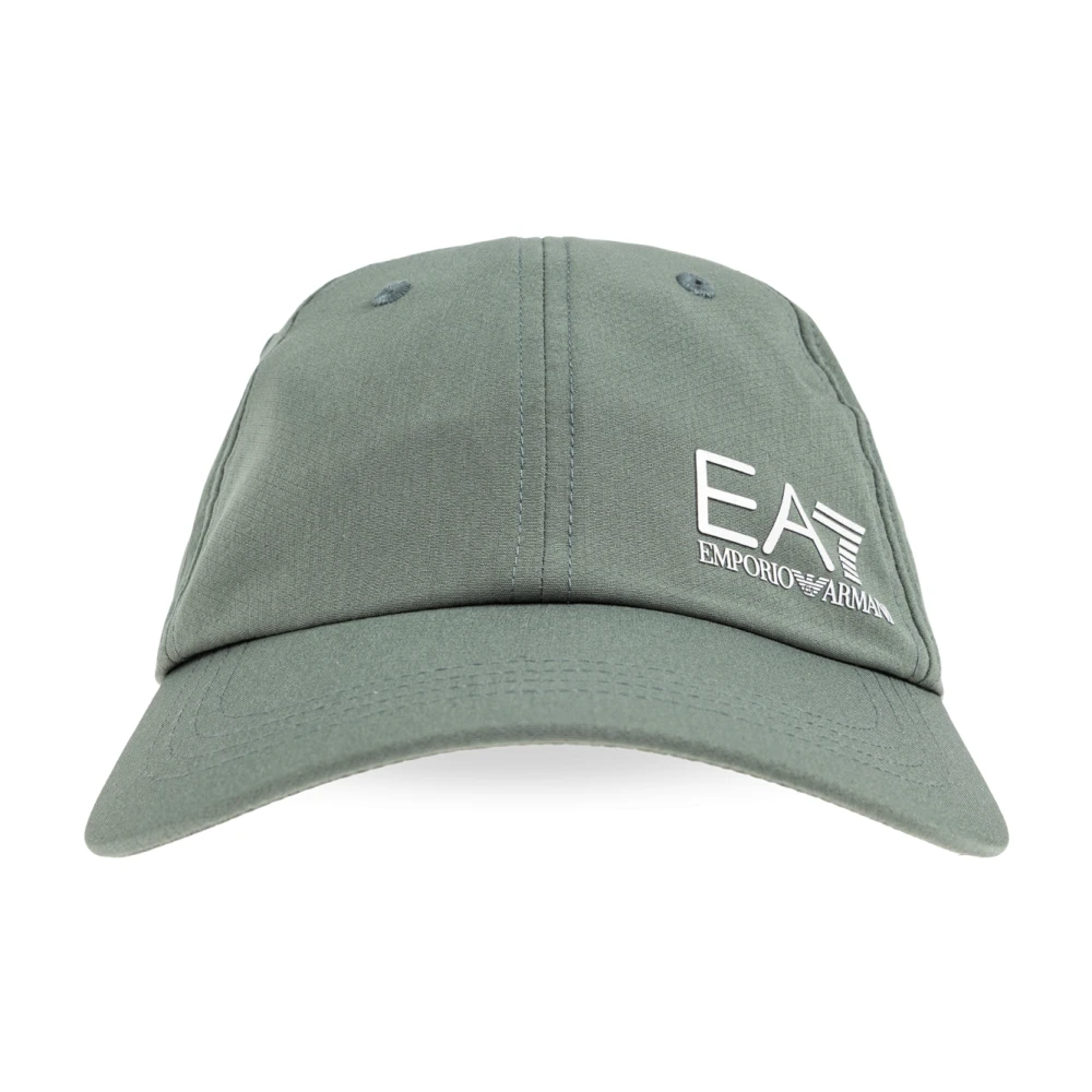 Emporio Armani Ea7 Unisex Verde Cappellino Da Baseball