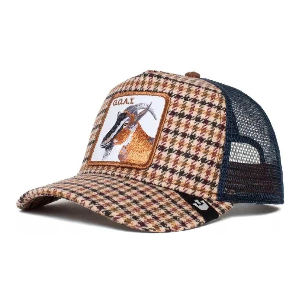 Goorin Bros Bruine Cabra Good Kit Trucker Cap Brown Heren