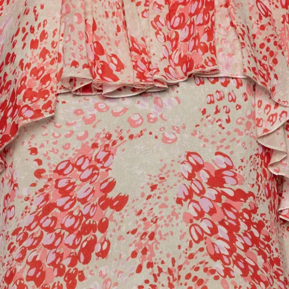 Giambattista Valli Pre-owned Silk tops Pink Dames