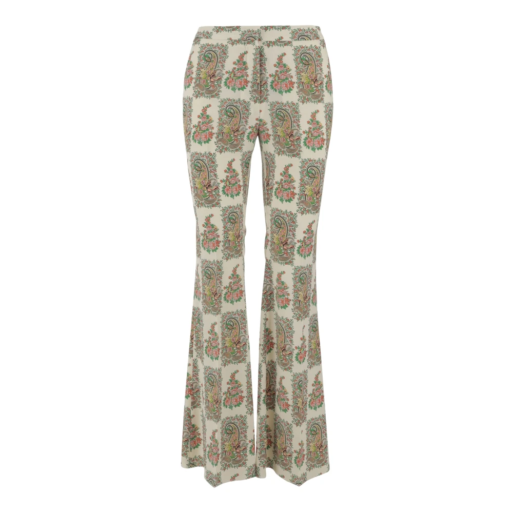 ETRO Stijlvolle Wijde Broek Multicolor Dames